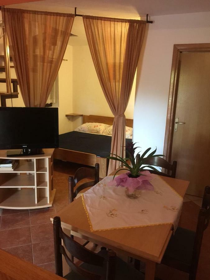 Studio Apartman Hrast Seline Exterior foto